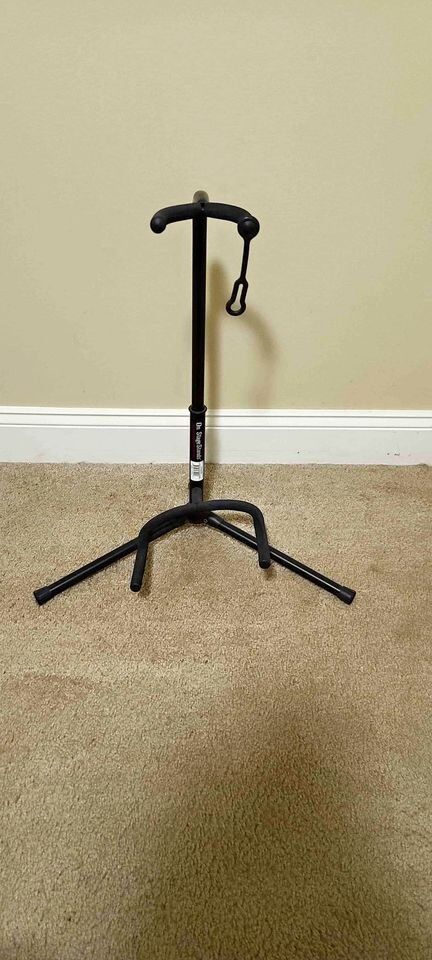 Amazon Basics Adjustable Folding Stand for Acoustic, Electric, Bass Guitars and Banjos Budget